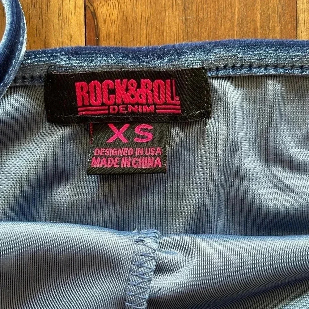 Rock and Roll Cowgirl velvet top - Picture 5 of 6